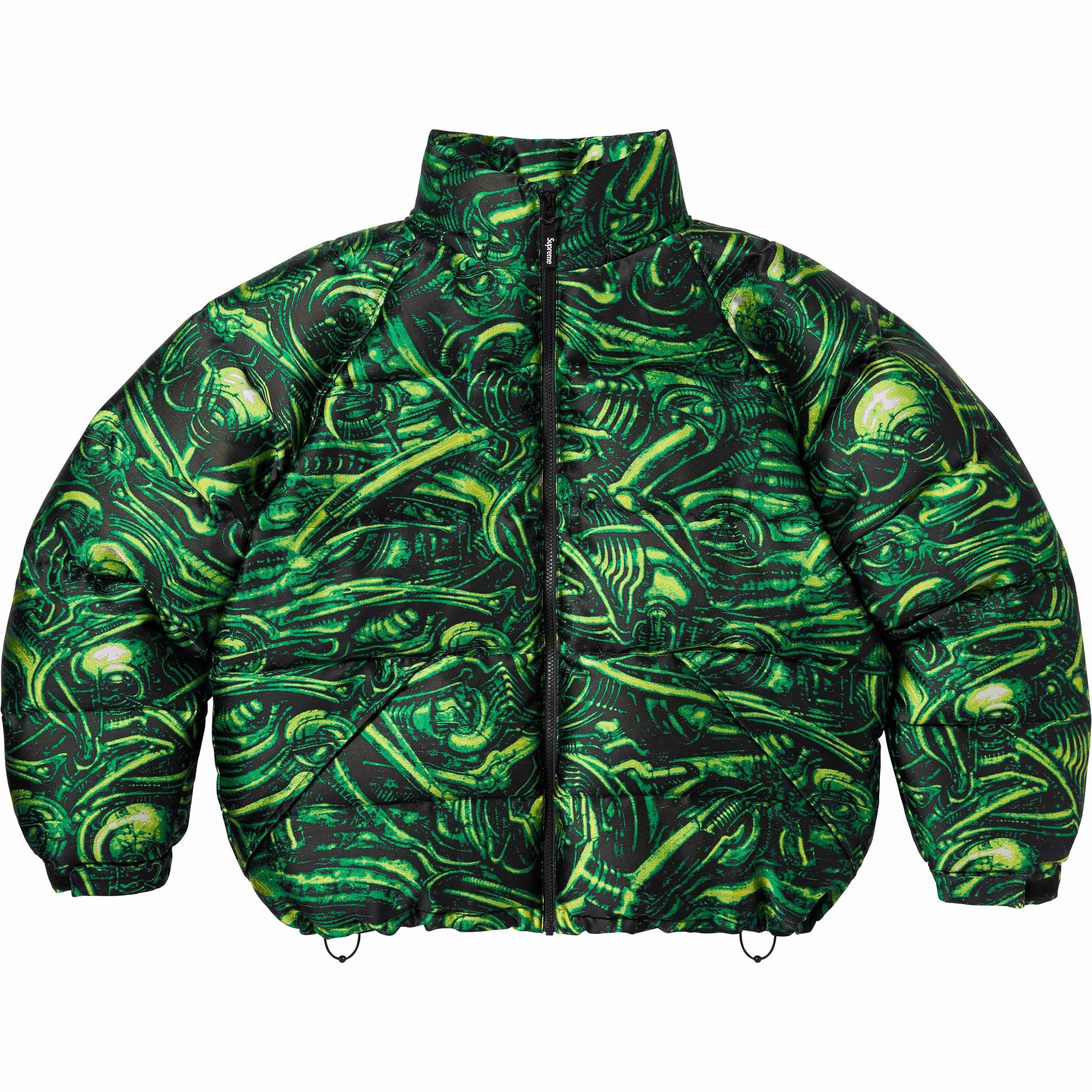 H.R. Giger Jacquard Down Puffer Jacket view 11